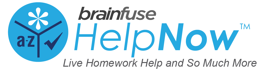 Brainfuse HelpNow logo amy